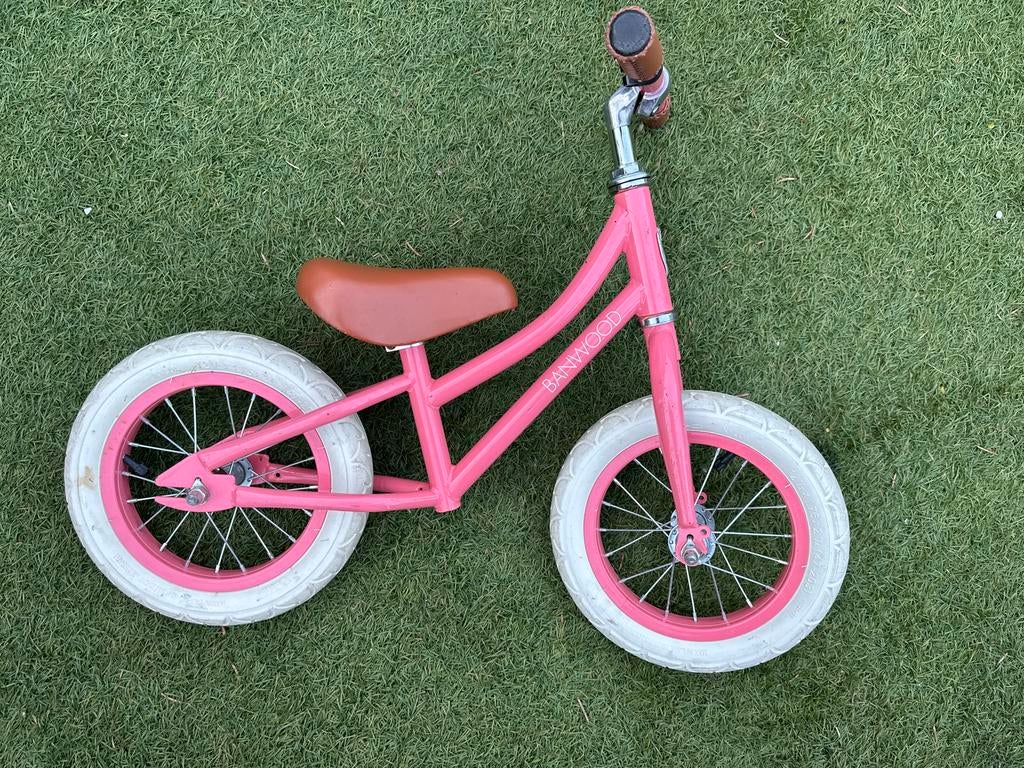 Banwood loopfiets roze, Ophalen of Verzenden, Gebruikt, Loopfiets