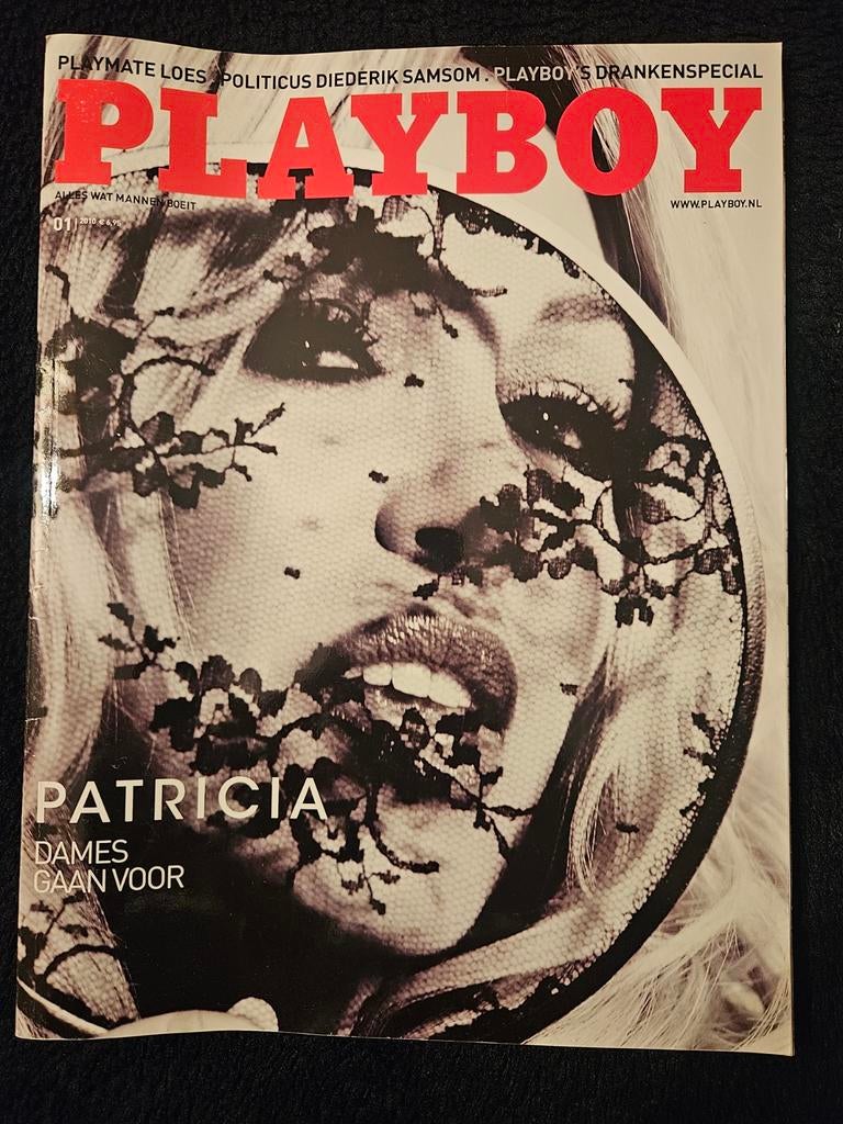 Playboy Nr. 1 2010 - Patricia Paay, Ophalen of Verzenden, Zo goed als nieuw, Overige typen