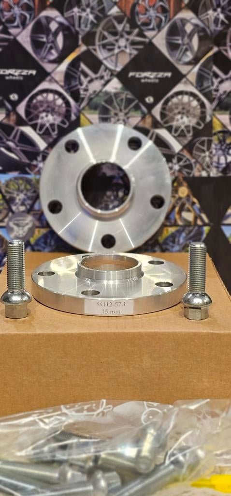 Spoorverbreders spacers Vw Golf 8 5x112 57,1 15mm, Ophalen of Verzenden