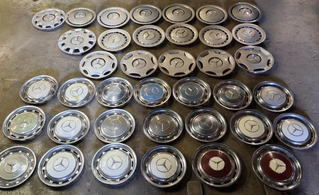 Mercedes Wieldoppen Oldtimers & Youngtimers, Ophalen of Verzenden, Gebruikt