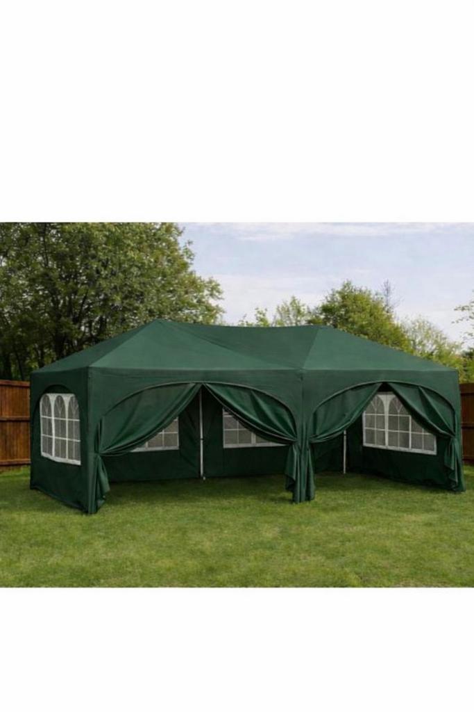 Easy up partytent groen 6x3, Ophalen of Verzenden, Nieuw, Minder dan 5 meter