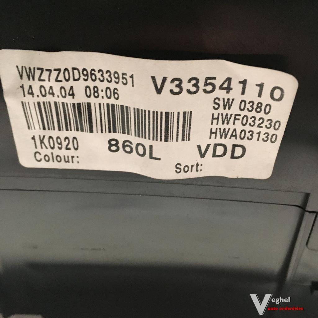 Vw Golf 5 2.0 TDI  Automaat 2004   Km Tellerklok, Gebruikt, -, -, Ophalen of Verzenden