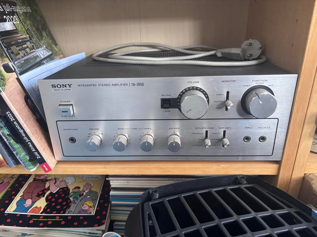 Sony Integrated Stereo Amplifier TA-2650, Ophalen, Gebruikt, 60 tot 120 watt, Sony