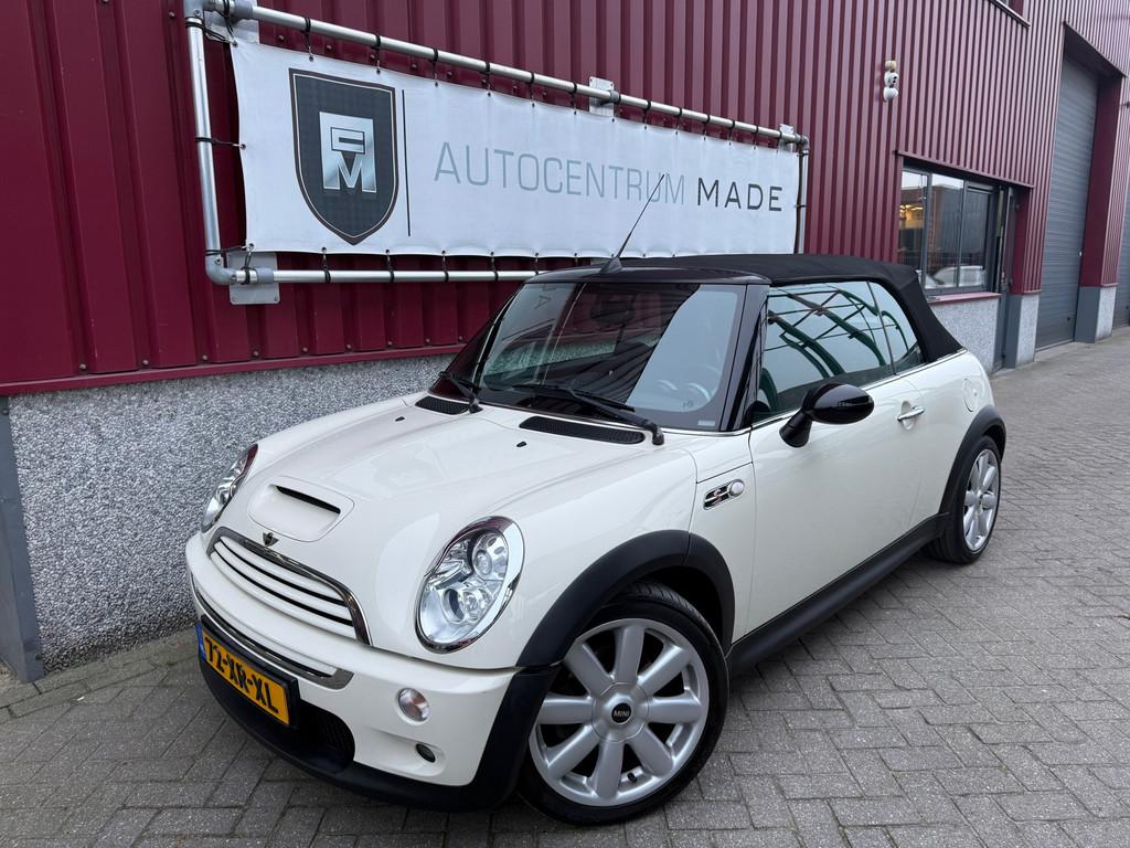 Mini Mini Cabrio 1.6 Cooper S Chili // Automaat // 62 DKM NA, Gebruikt, Zwart, 4 cilinders, Cabriolet