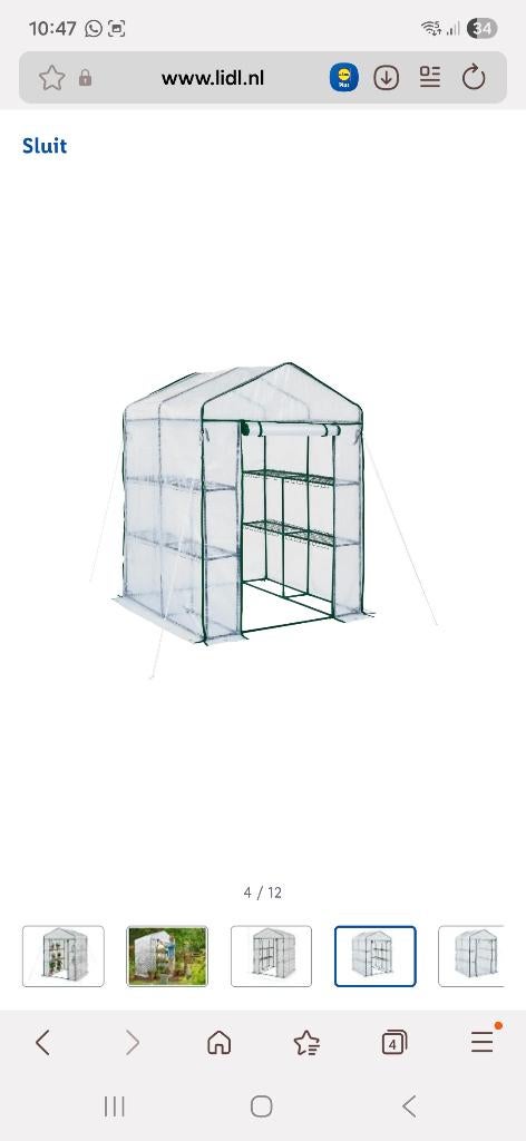 plantenkasje, Ophalen, Gebruikt, Overige typen