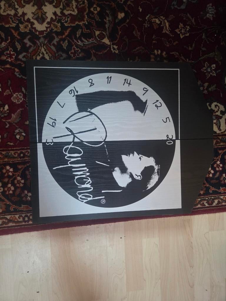 Raymond van Barneveld dartbord met kast, Ophalen, Nieuw, Dartbord