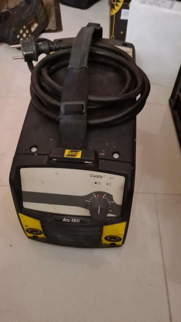 ESAB 230V lasapparaat 150A, Ophalen, Zo goed als nieuw, 150 tot 250 ampère, Elektroden