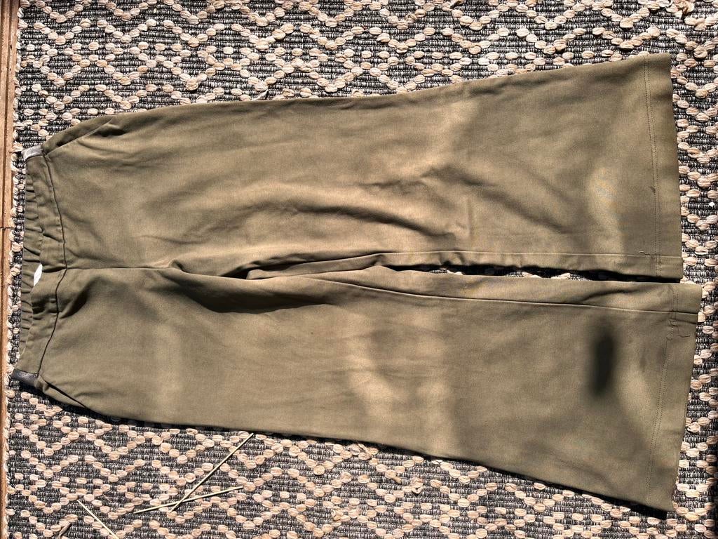 Wijde groene broek summum maat 40, Maat 38/40 (M), Ophalen of Verzenden, Zo goed als nieuw, Lang