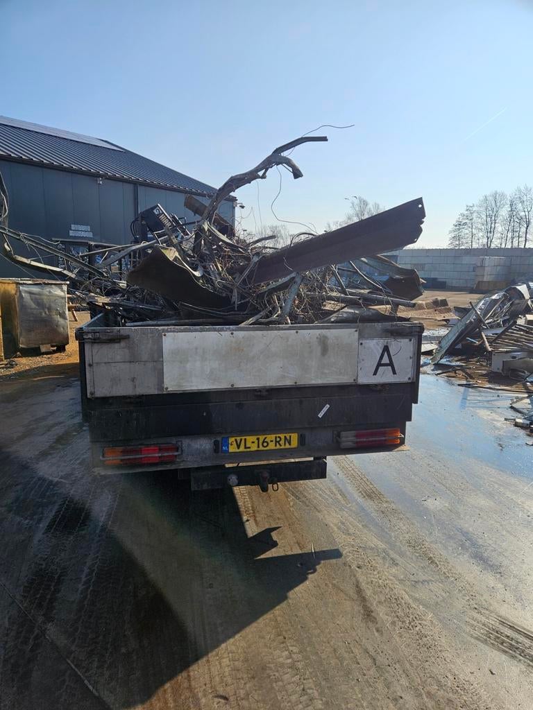 Oud ijzer, Ophalen, Gebruikt