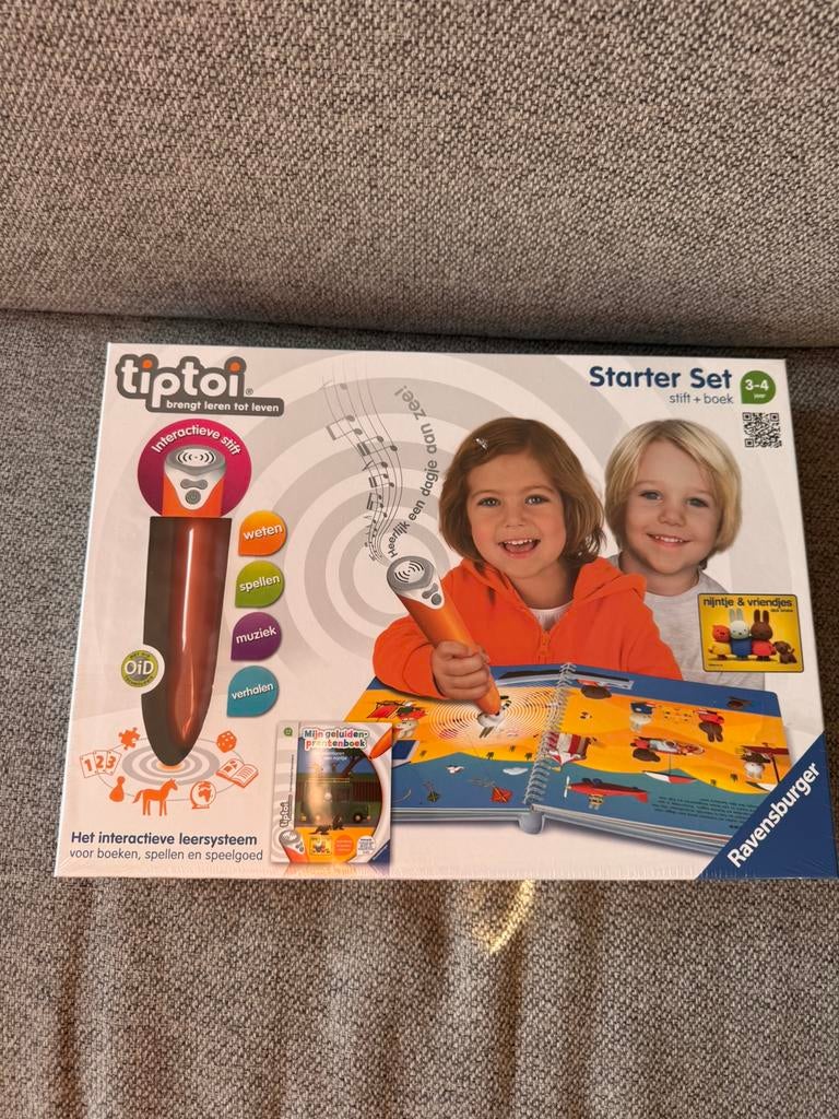 Tiptoi starterset inclusief pen en boek nieuw, Ophalen of Verzenden, Nieuw
