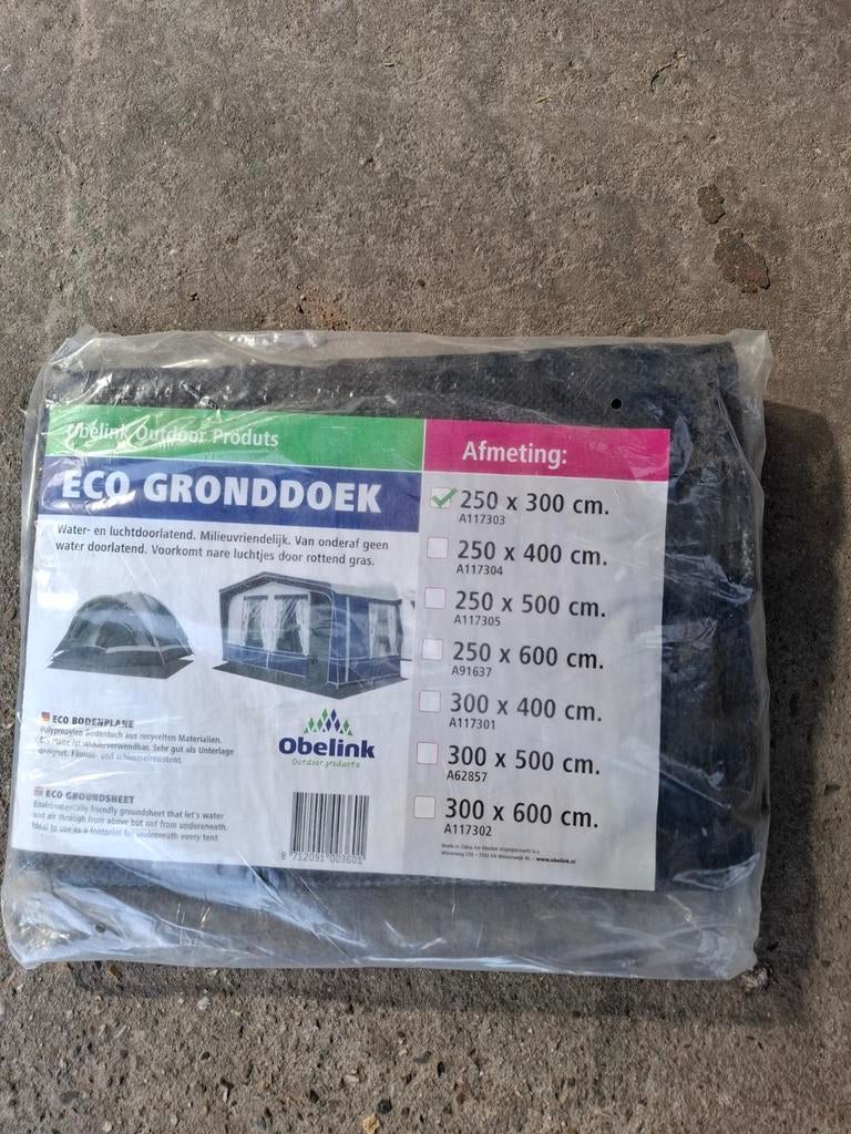 Obelink Eco Gronddoek 250 x 300 cm, Ophalen, Nieuw