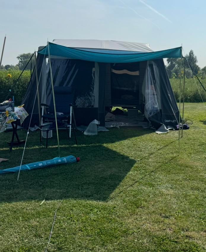 Tarp 3x3 quechua decathlon, Ophalen of Verzenden, Zo goed als nieuw