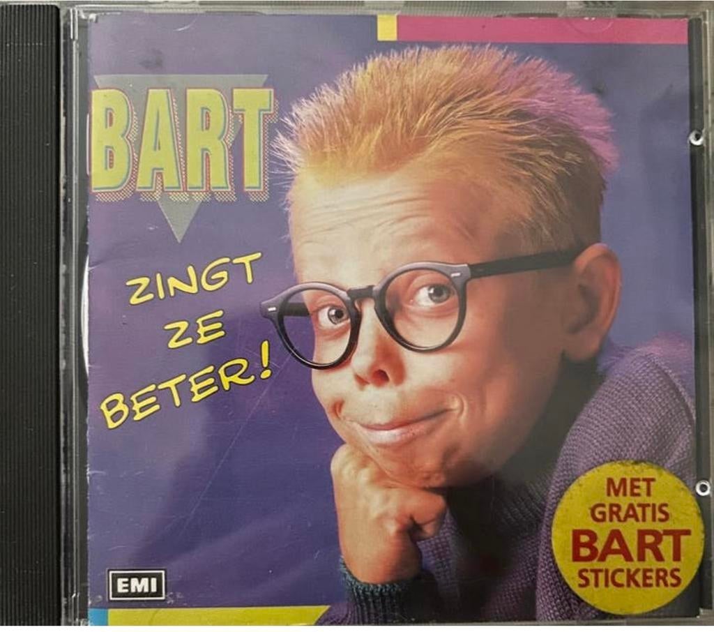 Bart de Graaff Bart zingt ze beter Cd Met stickers, Ophalen of Verzenden, Zo goed als nieuw, Levenslied of Smartlap