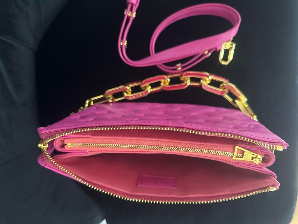 Nieuwe mooie tas echt leer, Ophalen of Verzenden, Nieuw, Roze, Schoudertasje