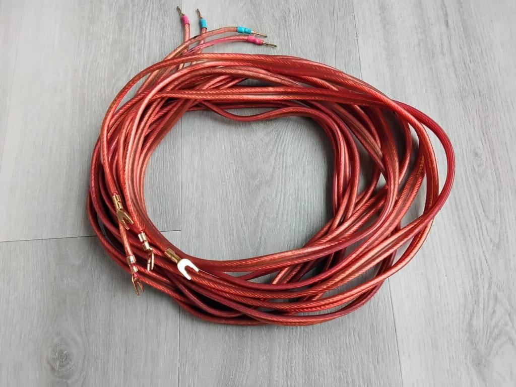 Monitor Cobra Cable luidsprekerkabels 2x 5 meter, Ophalen of Verzenden