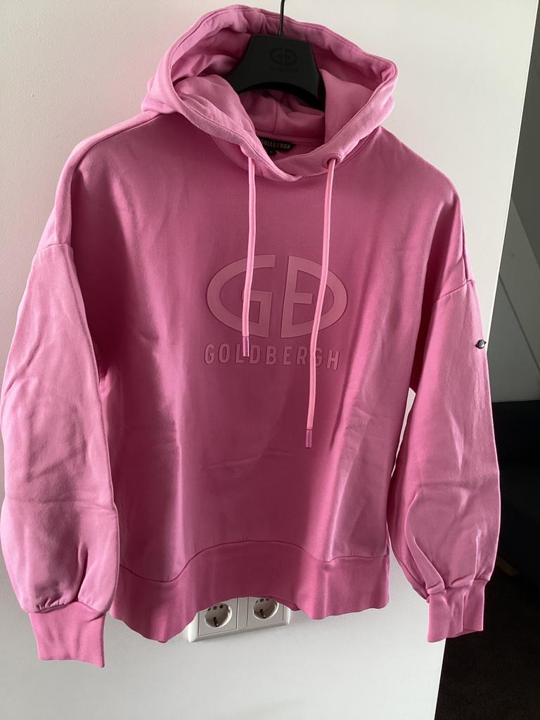 Goldbergh roze hoody maat M nieuwstaat, Kleding | Dames, Ophalen of Verzenden, Zo goed als nieuw, Maat 38/40 (M)