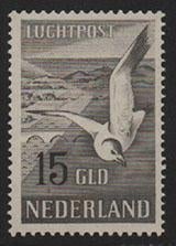 Luchtpost LP 12 ONGEBRUIKT ( met gom en plakkerrestje. ), Ophalen of Verzenden, Na 1940, Postfris