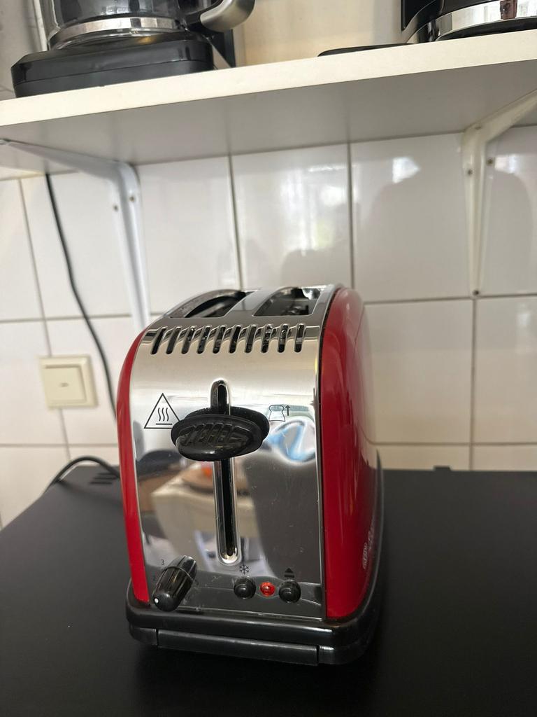 Russell Hobbs Broodrooster - Rood - Zo goed als nieuw, Ophalen of Verzenden, Zo goed als nieuw