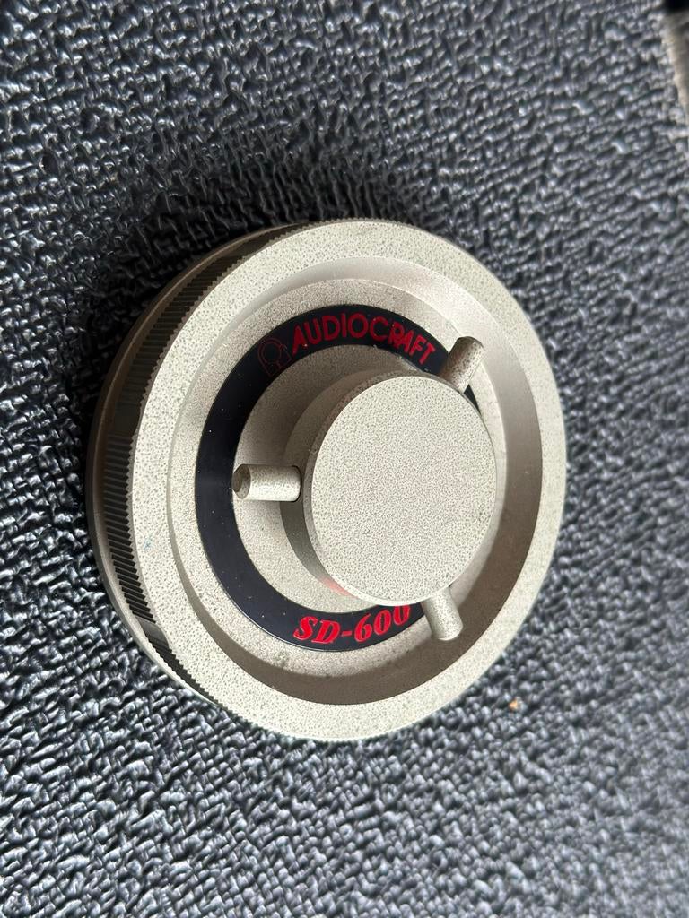 Audiocraft SD-600 platengewicht en klem - Japanse kwaliteit, Audio, Tv en Foto, Platenspelers, Ophalen of Verzenden, Gebruikt