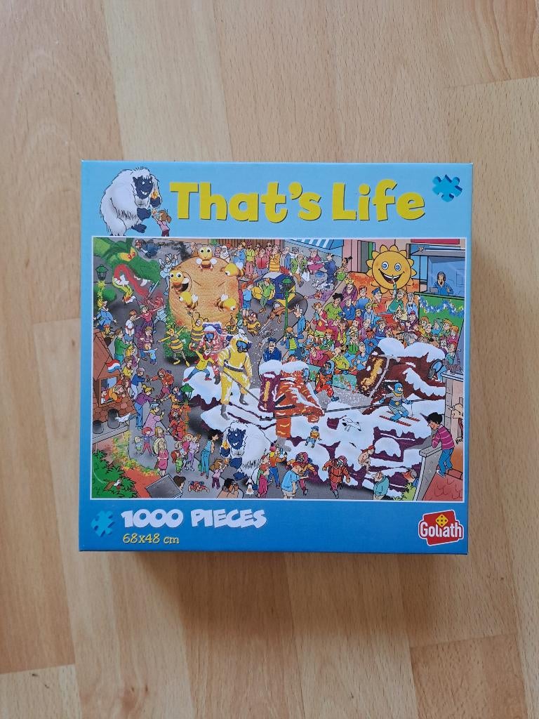 thats life, Ophalen of Verzenden, 500 t/m 1500 stukjes, Zo goed als nieuw, Legpuzzel