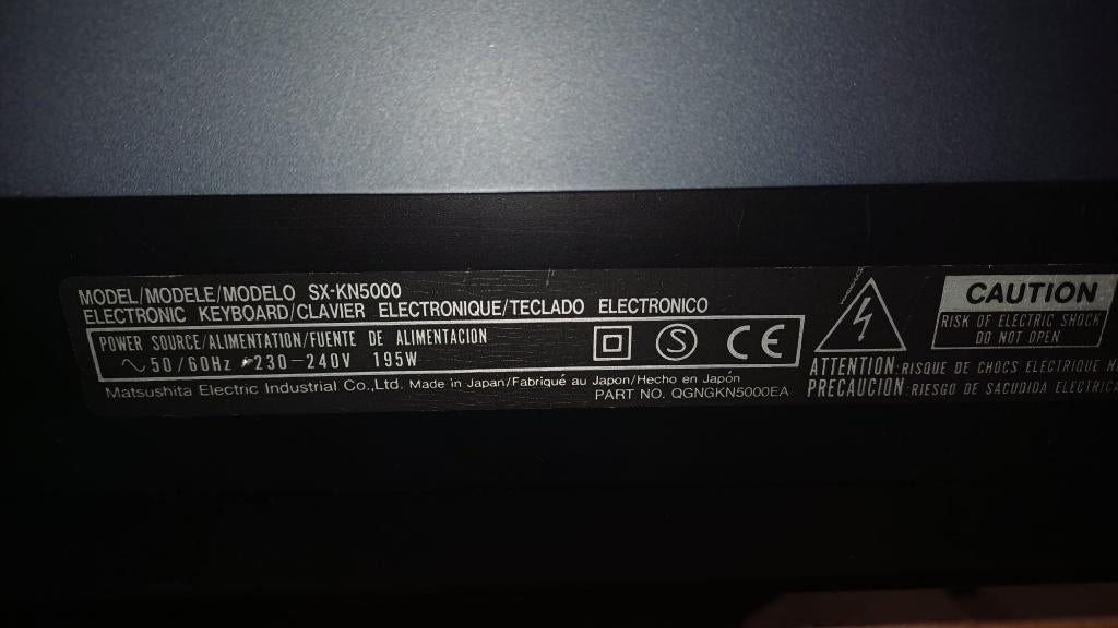 in prijs verlaagd! elek. keyboard SX-KN500 z.g.a.n. met bank, Muziek en Instrumenten, Keyboards, Ophalen, Zo goed als nieuw, 61 toetsen