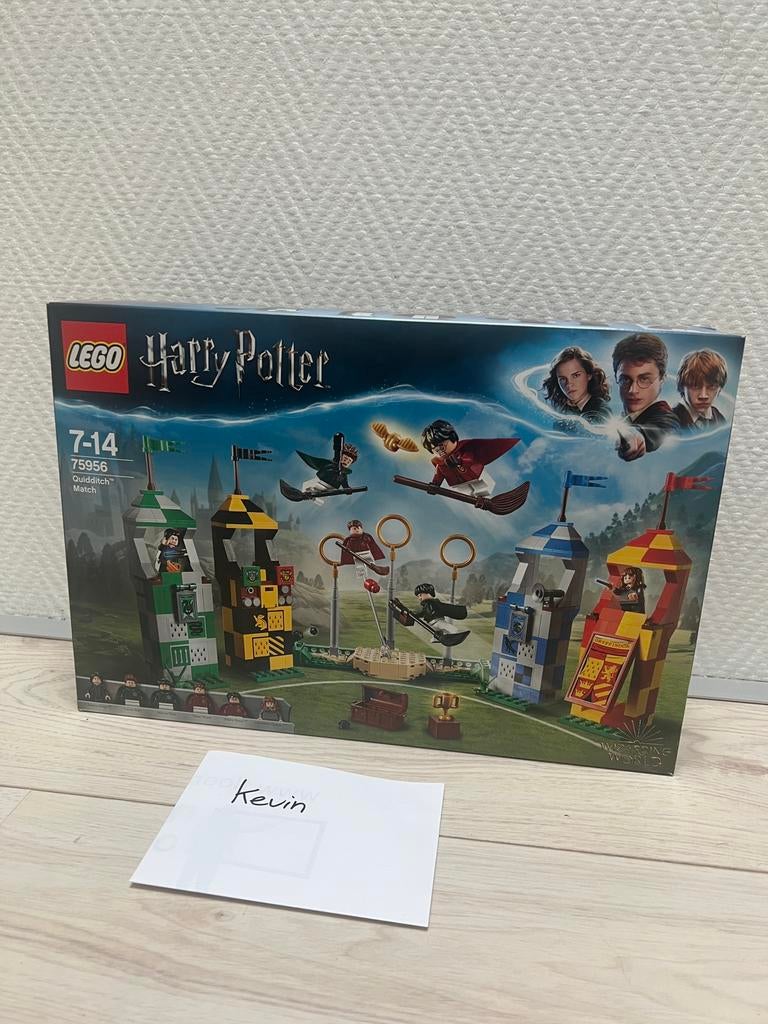 LEGO Harry Potter Zwerkbalwedstrijd 75956. Nieuw in doos, Ophalen of Verzenden, Zo goed als nieuw
