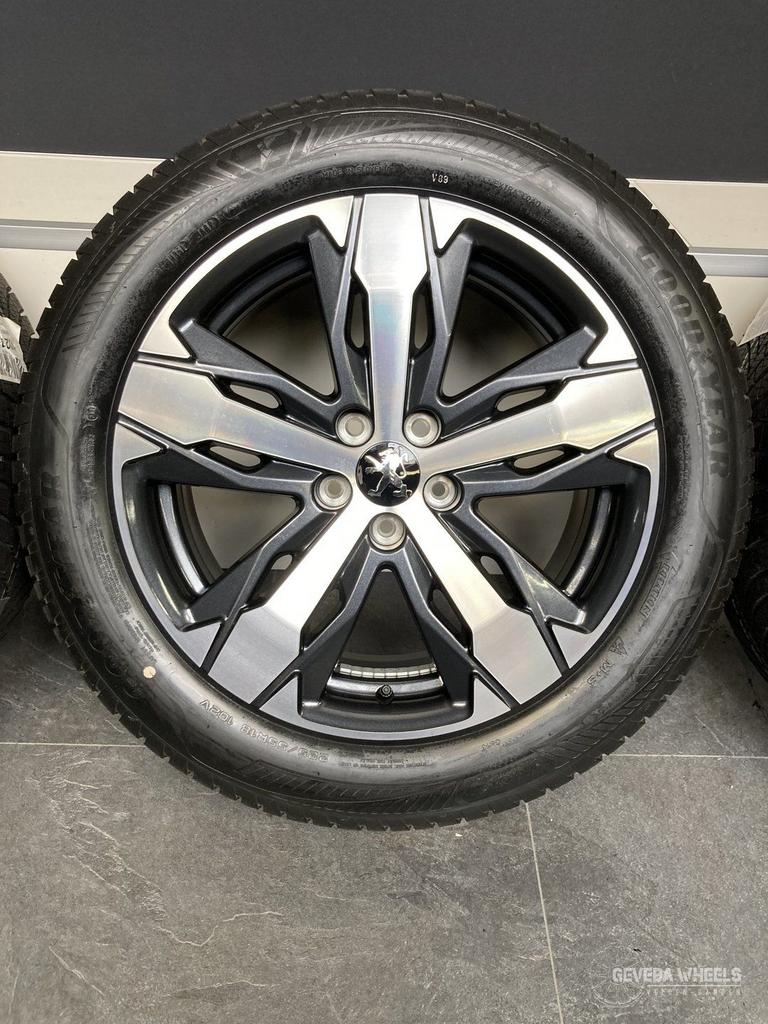 18” originele Peugeot 3008 / 5008 velgen + allseason banden, Auto-onderdelen, Banden en Velgen, 18 inch, Gebruikt, -, -