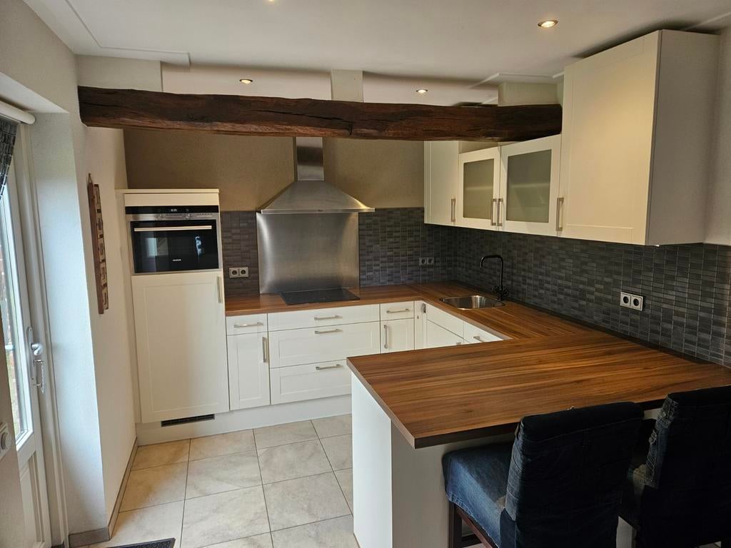 Moderne Keuken, Gebruikt, U-keuken, Verzenden, Wit