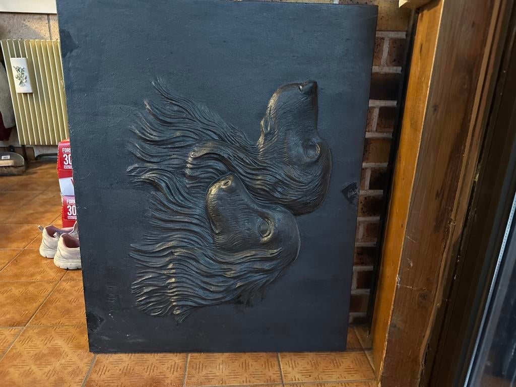 Plaat voor openhaard, Ophalen, Zo goed als nieuw