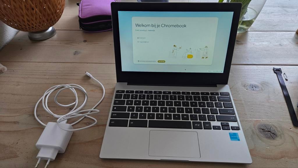 Galaxy Chromebook Go, 11,6inch, Computers en Software, Chromebooks, Ophalen, 4 GB of minder, Zo goed als nieuw, Samsung Galaxy Chromebook go