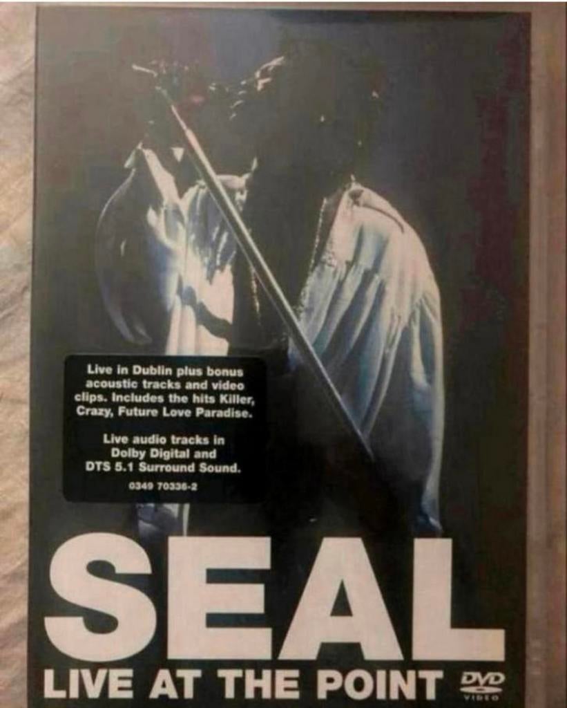Seal Live at the point DVD, Alle leeftijden, Ophalen of Verzenden, Gebruikt