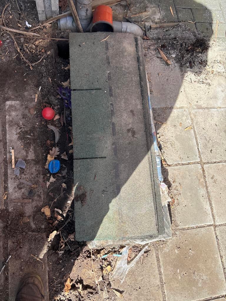 Daksingels groen nieuw, Ophalen, Overige materialen, Overige kleuren, Overige typen