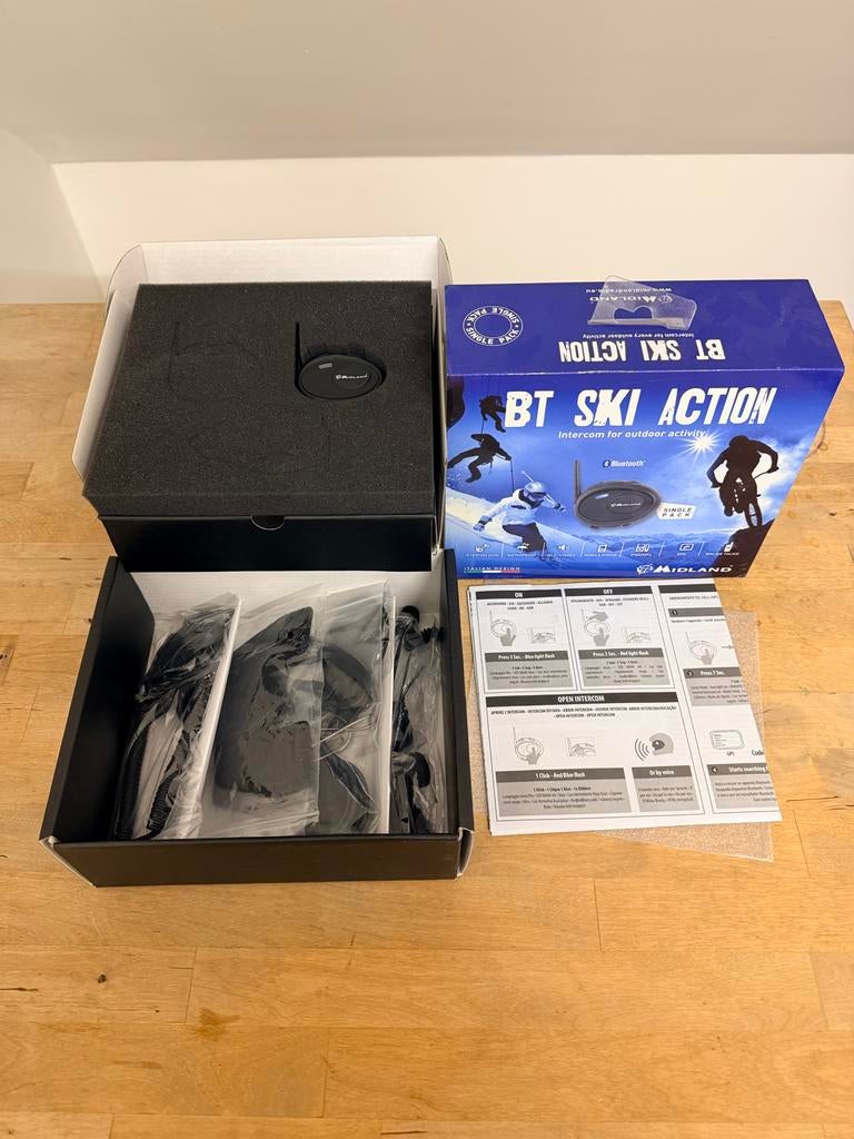 Midland BT SKI Action Intercom voor outdoor activiteiten, Ophalen of Verzenden, Nieuw