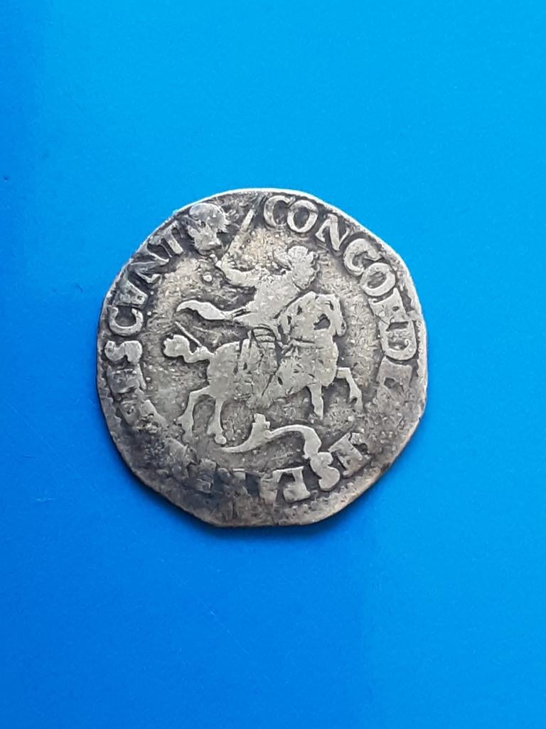 Rijderschelling Nijmegen 1686, Postzegels en Munten, Munten | Nederland, Vóór koninkrijk, Zilver, Losse munt, Overige waardes