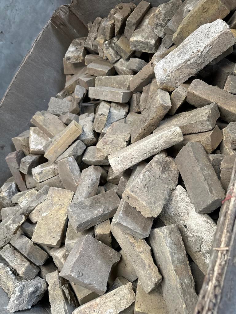 Gele stenen, Doe-het-zelf en Verbouw, Metselstenen, Ophalen, Gebruikt, Bakstenen