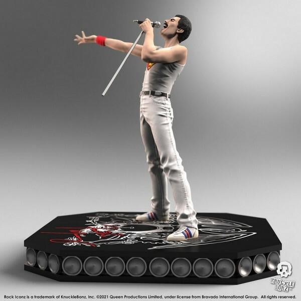 Freddie Mercury Rock Iconz statue, West Campus 1 76863 Herxheim (DE), Pop, Beeldje of Miniatuur, Heo GmbH, Nieuw
