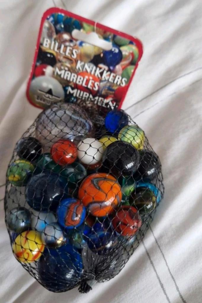 Zakje met knikkers, Ophalen of Verzenden