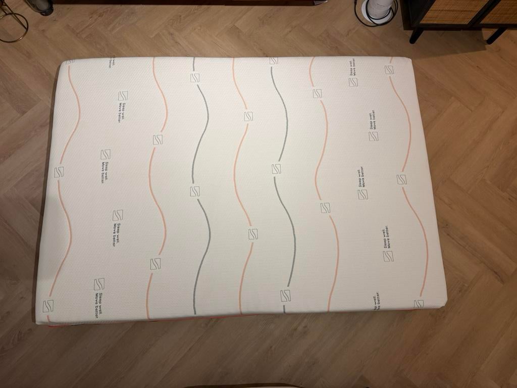 M Line Cool Motion 6 – 140x200 – (+ nieuwe tijk t.w.v. €400), Ophalen, Tweepersoons, 140 cm, Zo goed als nieuw