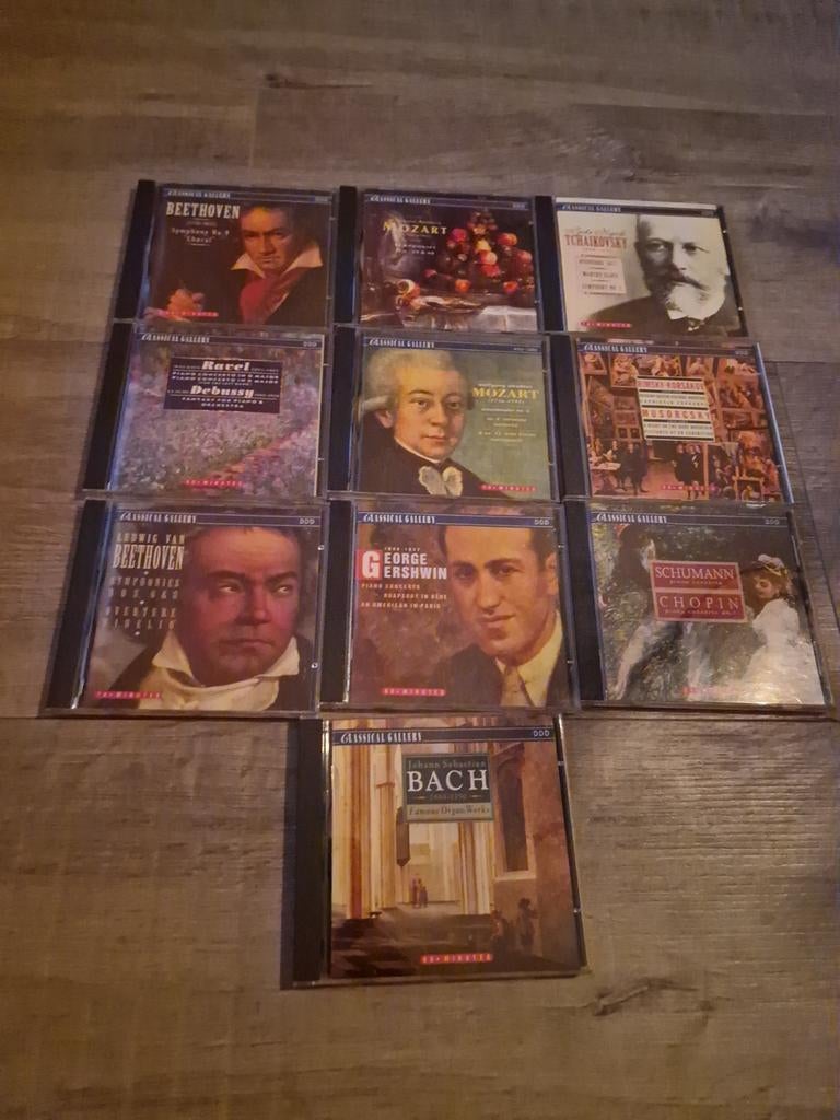 Klassieke Muziek CD Collectie - Grote Componisten, Ophalen of Verzenden, Romantiek, Gebruikt, Orkest of Ballet
