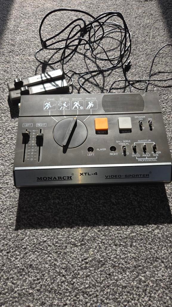 Vintage Console: Monarch XTL-4 Video-Sporter (Pong-stijl), Ophalen of Verzenden, Gebruikt