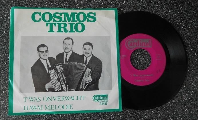 Cosmos Trio - 't was onverwacht (vanaf € 2,50), Ophalen of Verzenden, Zo goed als nieuw, Overige formaten, Levenslied of Smartlap