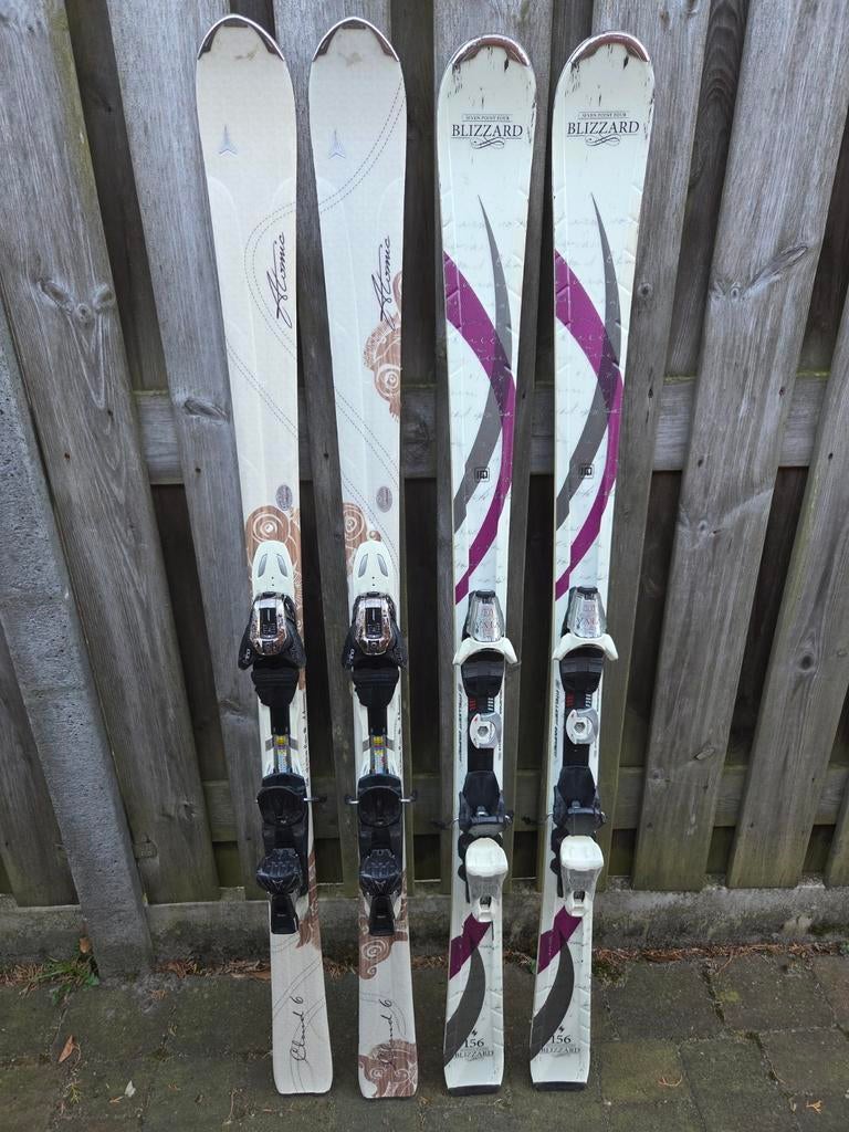 2 paar 156 cm carve ski, Ophalen, 140 tot 160 cm, Gebruikt, Carve