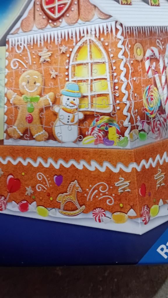 3 D puzzel winterpret, Ophalen of Verzenden, 500 t/m 1500 stukjes, Zo goed als nieuw