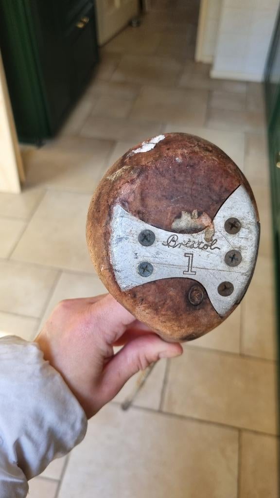 Vintage Bristol Houten Golfclub - Driver 1, Ophalen, Gebruikt, Club, Overige merken