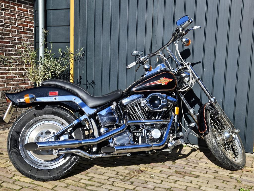 Harley Davidson softail custom motor, Motoren, Motoren | Harley-Davidson, Chopper, Particulier