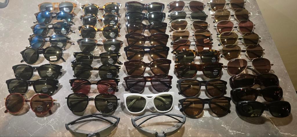 Serengeti zonnebrillen nieuw in doos., Overige merken, Zonnebril, Bruin, Nieuw