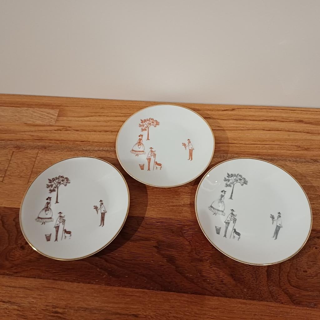 Hutschenreuther gebakbordjes, Antiek en Kunst, Ophalen of Verzenden