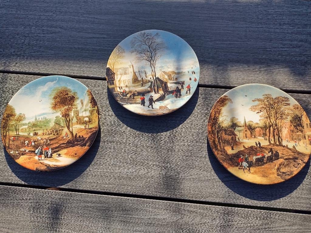 Decoratie bordjes, Huis en Inrichting, Woonaccessoires | Wanddecoraties, Gebruikt, Decoratieobject, Steen/keramiek, Ophalen of Verzenden