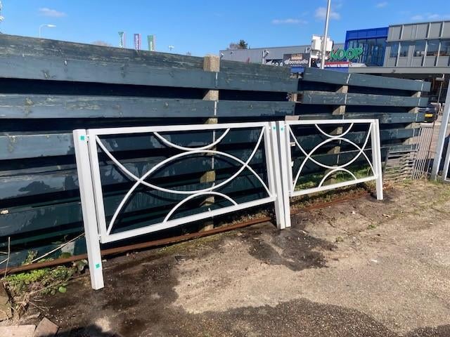 hekwerk tuin, Ophalen, Zo goed als nieuw, Aluminium, Sierhekwerk