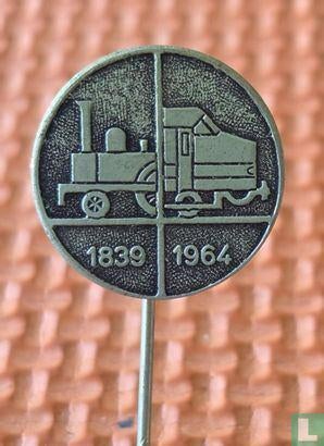 Speldje - Nederlandse Spoorwegen (NS) 1839-1964, Ophalen of Verzenden, Zo goed als nieuw, Merk, Speldje of Pin